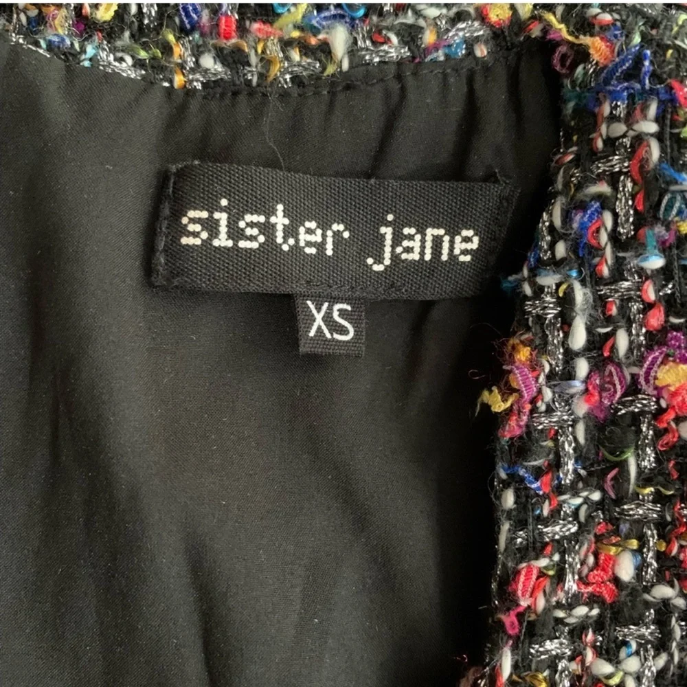 Sister Jane confetti tweed mini dress. Size XS - Picture 2 of 7